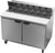 Beverage Air SPE48HC-12 48" W Two-Section Two Door Sandwich Top Refrigerated Counter