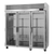 Turbo Air PRO-77H-G 77.75" Three-Section Glass Door PRO Series Heated Cabinet