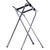 Carlisle C3625T38 19" W x 16" D x 36" H Black Folding Tray Stand