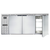 Continental Refrigerator BB79NSSPT 79"W Solid Door Refrigerated Back Bar Cooler