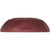 Dinex DX540061 Fenwick Cranberry Insulated Dome for 9" Plate - 12/Case