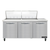 Continental Refrigerator SW72N24M 72" W Three-Section Three Door Mighty Top Sandwich Unit