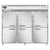 Continental Refrigeration DL3WE-SS-PT-HD Designer Line Heated Cabinet Pass-Thru 85"
