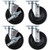 Vulcan CASTERS RR4 5" Casters - 4/Set