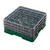 Cambro 16S638119 Camrack Glass Rack With (3) Soft Gray Extenders - 3 Cases