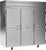 Beverage Air HRPS3HC-1HS 78" W Three-Section Solid Door Reach-In Horizon Series Refrigerator