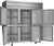 Beverage Air HRPS3HC-1HS 78" W Three-Section Solid Door Reach-In Horizon Series Refrigerator