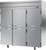 Beverage Air HRPS3HC-1HS 78" W Three-Section Solid Door Reach-In Horizon Series Refrigerator