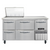 Continental Refrigerator RA60N12M-D 60" W One Door Refrigerated Base Sandwich Unit