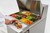 Migali C-SP27-12BT-HC 27.5" W One-Section One Door Competitor Series Refrigerated Counter/Big Top Sandwich Prep Table