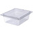 Carlisle 10221B07 1/2 Size 5.5 Qt. Polycarbonate Clear Storplus Food Pan