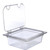 Carlisle 10221B07 1/2 Size 5.5 Qt. Polycarbonate Clear Storplus Food Pan