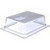 Carlisle 10221B07 1/2 Size 5.5 Qt. Polycarbonate Clear Storplus Food Pan