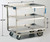 Lakeside 939 33" W x 19-3/4" D x 34-1/4" H Stainless Steel Construction Tough Transport Utility Cart