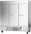 Beverage Air HBR72HC-1 75" W Three-Section Solid Door Reach-In Horizon Series Refrigerator
