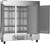 Beverage Air HBR72HC-1 75" W Three-Section Solid Door Reach-In Horizon Series Refrigerator