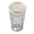 Cambro LT12152 12 Oz. Clear SAN Plastic Hammered Texture Laguna Tumbler