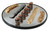 Cal-Mil RR240
 24"
 Glass
 Black
 Round
 Gourmet Display Mirror Tray
