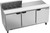 Beverage Air SPE72HC-08 72" W Three-Section Three Door Sandwich Top Refrigerated Counter