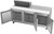 Beverage Air SPE72HC-08 72" W Three-Section Three Door Sandwich Top Refrigerated Counter