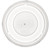 Dinex DX30008714 3.5" Turnbury Translucent Mug & Bowl Lid (1500/cs)