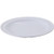 Winco MMPR-8W
 7-7/8"
 Plastic
 White
 Round
 Plate
 4 Dozen (contains 1 Dozen)