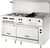 Vulcan EV60SS-6FP24G208 60" W Round Stainless Steel Electric Restaurant Range - 208 Volts