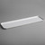 Cambro 830MT148 8-7/16" x 30" x 3/4" White Rectangular Fiberglass Market Display Tray - 12/Case