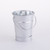 American Metalcraft GP3 3.5 1 Qt. Galvanized Tabletop Serving Pail