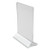 Winco ATCH-57 5" W Acrylic Card Holder
