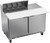 Beverage Air SPE48HC-08C 48" W Two-Section Two Door Sandwich Top Refrigerated Counter
