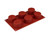 Matfer Bourgeat 257915 Gastroflex Muffin Mold 6 Per Sheet 2-3/4" Dia. x 1-1/2"H Muffins Food Grade Silicone