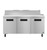 Hoshizaki SR72B-18 72" W Three-Section Three Door Reach-In Steelheart Series Sandwich Top Refrigerator