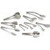 Carlisle 607680 8" W Stainless Steel Pastry Tongs