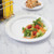 Winco MMPR-9W
 9"
 Plastic
 White
 Round
 Plate
 4 Dozen (Contains 1 Dozen)