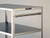Lakeside 462 51.38" W Stainless Steel 6-Shelf Open Tray Truck with Push Handle
