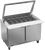 Beverage Air SPE48HC-18M-STL 48" W Two-Section Two Door Mega Top Refrigerated Counter