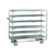 Lakeside 763 54.5" W Stainless Steel 6 Shelves 1 Edge Down Open Tray Truck