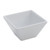 American Metalcraft MELSC20 2 Oz. Plastic White Square Sauce Cup