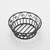 American Metalcraft BLSB80 8" Iron Black Round Bread Basket