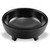 Carlisle 087303 3 3/4" Dia. Melamine Black Molcajete Salsa Dish - 48 per case