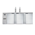 Continental Refrigerator KC90SNSS 90"W Solid Door Keg Cooler