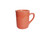 Tuxton CNM-085 3" 8 Oz. Ceramic Cinnebar Gala Mug (2 Dozen Per Case)