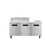 Hoshizaki SR72B-12 72" W Three-Section Three Door Reach-In Steelheart Series Sandwich Top Refrigerator