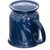 Dinex DX300050 Turnbury 8 oz Dark Blue Insulated Pedestal Base Mug