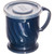 Dinex DX300050 Turnbury 8 oz Dark Blue Insulated Pedestal Base Mug