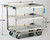 Lakeside 944 Tough Transport 39" W Stainless Steel Solid 3 Shelves Utility Cart