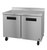 Hoshizaki WR48B-01 48"W Two Door Stainless Steel Steelheart Series Worktop Refrigerator