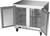 Beverage Air WTF36AHC-FLT 36"W Two Door Stainless Steel Worktop Freezer