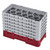 Cambro 17HS1114416 Camrack Glass Rack With (6) Soft Gray Extenders - 2 Cases